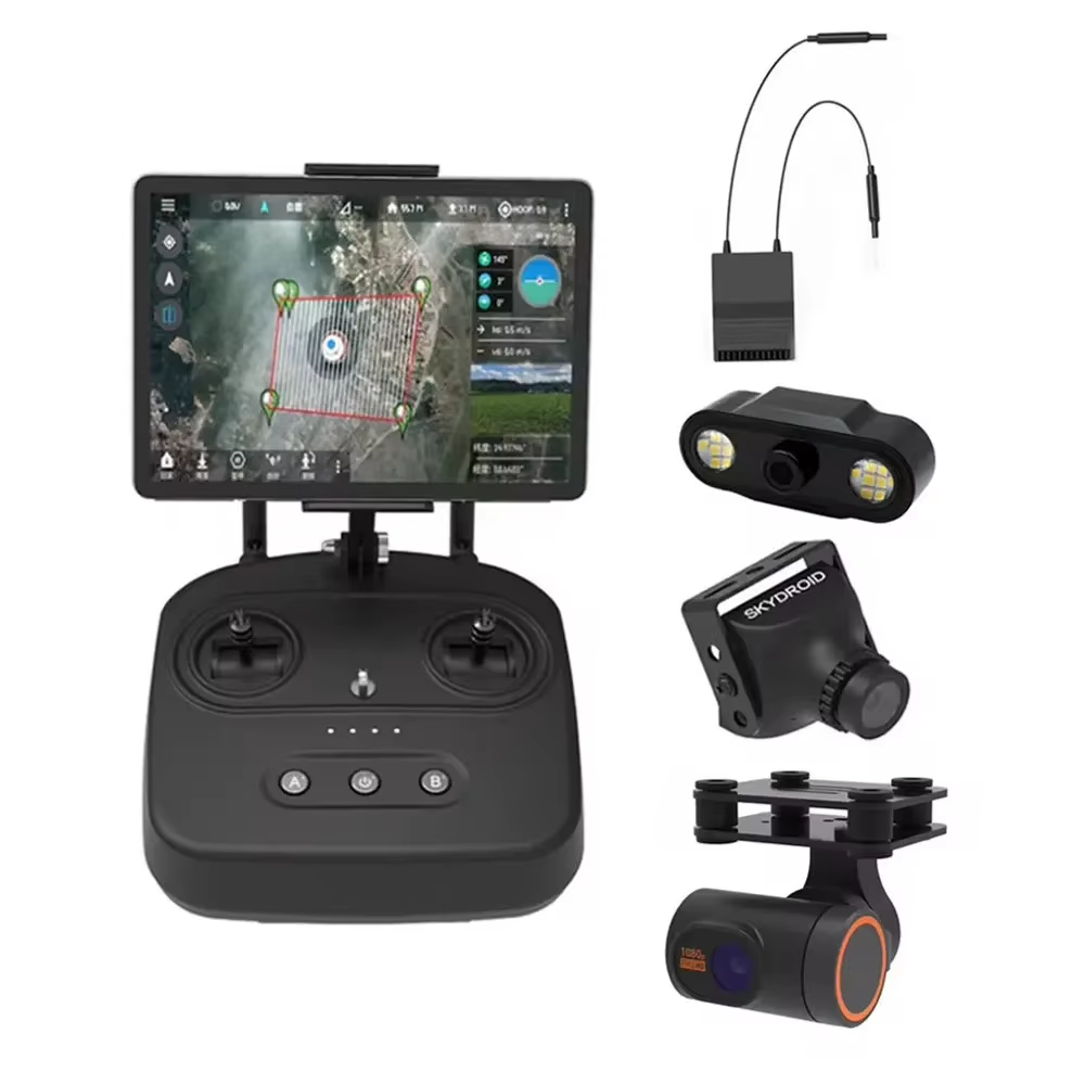 Drone Video Production - Skydroid T10 Afstandsbediening Minicamera 10 km