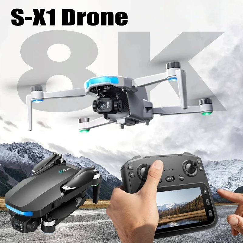Drone Multispectral - Originele S-X1 Drone 8K HD Professionele