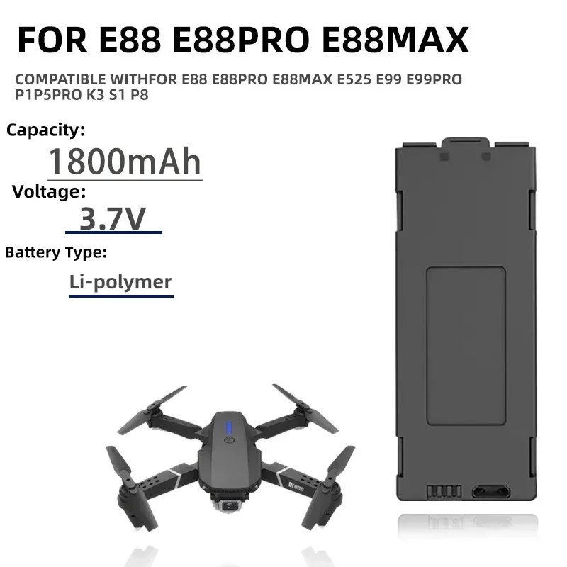 1-10 Stuks E99 Pro Drone Batte - Eachine Drone E58 recensie en prijs