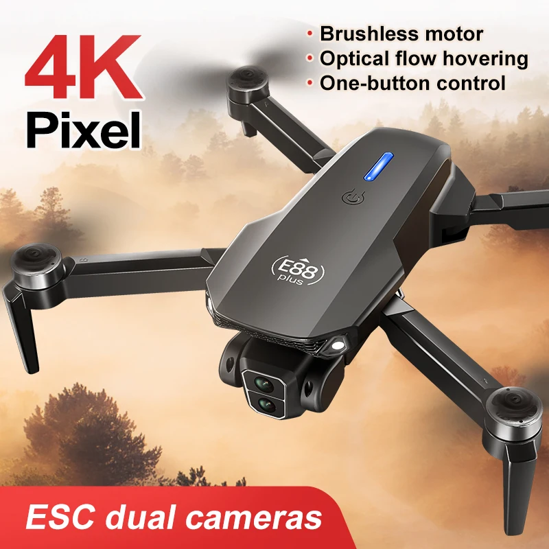 Nieuwe E88 Plus Quadcopter Dro - Drone Cinematic recensie en prijs