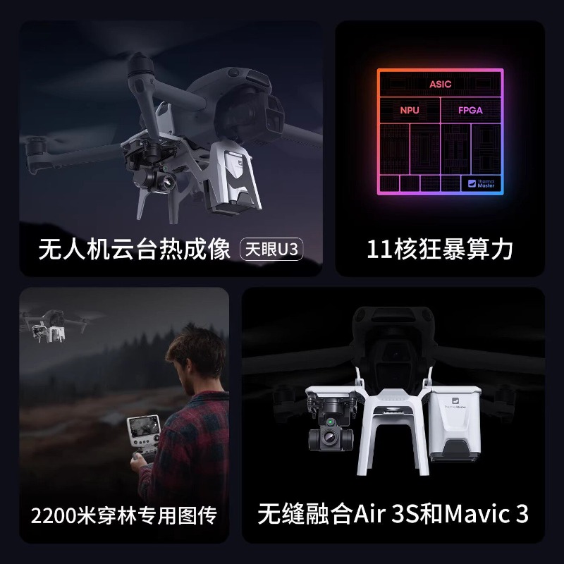 U3 drone met thermische beeldv - Drone Thermal Imaging recensie en prijs