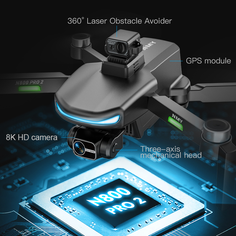 N800 PRO 2 GPS Drone Professio - Drone Multispectral recensie en prijs