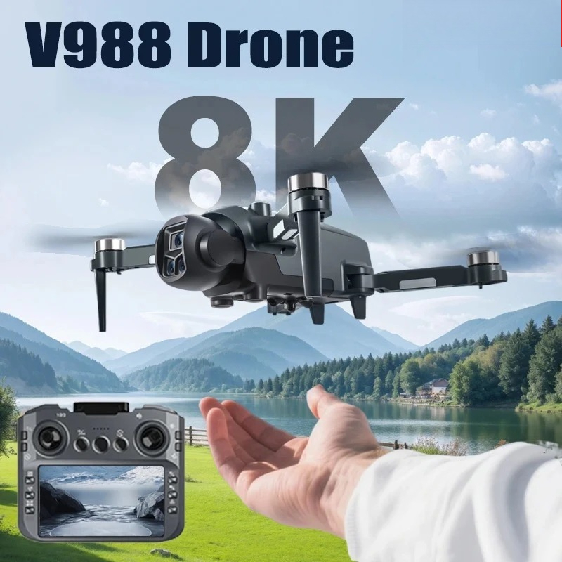 Originele V988 Drone 8K HD Dub - Drone Surveying recensie en prijs